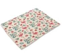 Table mats, classic and modern style, stain-resistant and silky fabric NL0201SAD