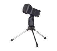 Table Microphone Stand | Desktop Stand | Tripod Mount Portable Base for Karaoke Singing Wedding Podcast Broadcast Recording Studio Meeting House