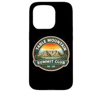 Table Mountain Summit Club Peak Climber Climbing Hiking Hike Case for iPhone 15 Pro