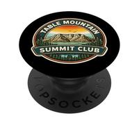 Table Mountain Summit Club Peak Climber Climbing Hiking Hike PopSockets Adhesive PopGrip