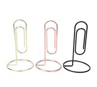 Table Number Holder, 3PCS Picture Name Menu Clips Memo Cards Stand Photo Holders for Wedding Anniversary Birthday Party
