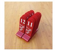 Table Number Holders , Acrylic Table Numbers Black Multiple Sizes 2.4x2.7x7.1 inches(45672)