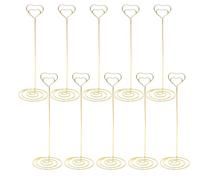 Table Number Shelves 10PCS -22cm/8.7 Inch Storage Card Shelves High Table Number Shelves Wedding Party Graduation Reception Restaurant Home Decor Photos Business Card Shelves Office Memo