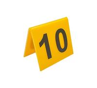 Table number signs 1-20 Table numbering Table display Table number