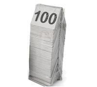 Table Numbers 1-10 Restaurant，Stainless Steel Tent Style Table Numbers 1-10/25/50/100 Restaurant Digital Number Plate Tabletop Number Stackable, Wedding Birthday Marriage Party Supplies (Size : 1 to