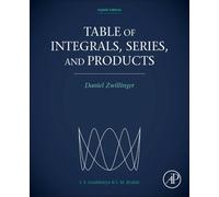 Table of Integrals, Series, and Products