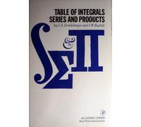 Table of Integrals, Series and Products