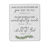 Table Pad Fearfully & Wonderfully Made Scripture Religious Gaming Mouse