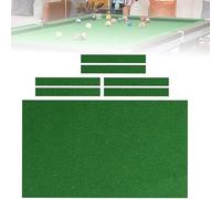 Table Pad for Indoor Billiard Pool - Professional Hotel Table Cloth Accessories with 6 Cloth Strips, Ideal for Home, Clubs, and Bars, 8ft