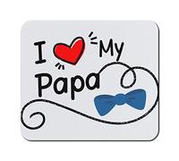 Table Pad I Love My Papa Dad Father's Day Daddy Desk Pad Travel 25x30CM