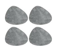 Table Placemat - Genuine Leather Trivet Table Decor, 4 Pieces Heat Resistant Home Decorations for Indoor and Outdoor Use on Farm