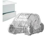 Table - Portable Device for Tidying | Small Handheld Debris Collector with Removable Waste Bin & Lightweight Frame for Keyboards, Counters, Vehicles and Library Desks