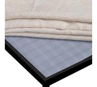 Table Protector Dining Room Waterproof Table Cover Scratch Resistant Table pad Heat Resistant Table mat Spill Proof Table Cream Grey Beige Brown (Grey, 110x290 cm)