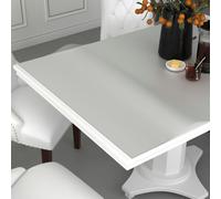 Table Protector Roll Transparent PVC 0.9x15m 1.6mm Waterproof Scratch-Resistant