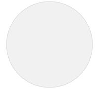 Vidaxl Table Protector Transparent Ã? 90 Cm 2 Mm Pvc, Clear