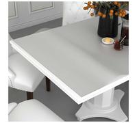 Table Protector Transparent PVC 80x80cm 1.6mm Waterproof Scratch-Resistant Thick