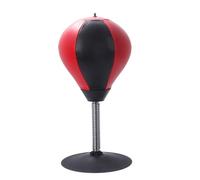 Table Punch Bag - Table Stress Relief Ball, Boxing Reaction Ball | Table Boxing Ball with Manual Air Pump, Reflex Trainer with Suction Cup for Girls, Adults, Teens, Professionals