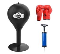 Table Punching Bag, Rage Bag with Strong Suction Cups, Mini Table Punching Ball with Suction Cups, Punching Ball Table for Adults and Children, Desktop Punch Bag Against Annoying and Frustration, for