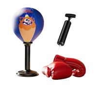 Table Punching Bag - Speed Ball Punching Bag, Anger From, Stress Relief Reaction Training Toy with Super for Children Adults Home Living Room Pa