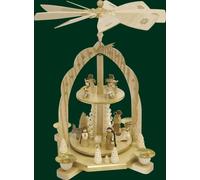 Table Pyramid Birth With Angels Seiffen Pyramid Folk Art Erzgebirge NEW 16213