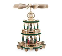 Table pyramid Holy Story 2-story colorful (LxWxH): 28x28x40cm NEW
