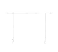 Table Rod, Table Balloon Arch Stand Kit, Adjustable Decorative Frame for Home, Dining Room, Birthday, Baby Shower, Wedding, Picnic, Outdoor, Restaurant Party Decorations, Black & White