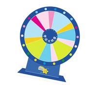 Table Rotating Mechanism for Prize Draws, Compact, with Pen, for Fortune-telling Games And Educational Activities, Style B
