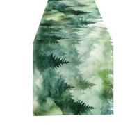 Table Runner,183x33 cm Washable Table Runner Tablecloth,Boho Table Runners Decorative Indoor Outdoor for Coffee Table,Holiday Parties,Events Dinner,Home Decor(A)