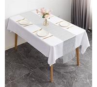 Table Runner 1pcs Sparkly Rose Gold Sequin Table Runners for Weddings Party Christmas Cloth Decor Chemin De Mariage Placemats Cloths(Sliver,30CMX200CM_1PCS)