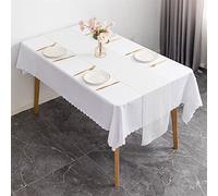 Table Runner 1pcs Sparkly Rose Gold Sequin Table Runners for Weddings Party Christmas Cloth Decor Chemin De Mariage Placemats Cloths(White,30CMX300CM_1PCS)