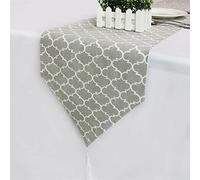 Table Runner 1pcs Table Runner Modern with Tassels Cotton Linen Fabric for Christmas Party New year Decorations home Home textile 2021 Placemats Cloths(U,33x210cm)