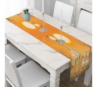Table Runner Cartoon Giraffe Table Cloth Wrinkle Resistant Cute Duck Table Decor Antifouling Kids Animal Kitchen Dining Mat 40x140 cm