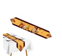 Table Runner Halloween 13x72 Inch Seasonal Ghost Skull Pumpkin