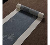 Table Runner Placemats for Kitchen Table Washable Easy to Clean PVC Heat-resistand Woven Vinyl Runner Indoor Outdoor Dining Runners(A,240*30cm)