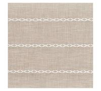 Table Runner Rustic Linen Farmhouse Style Runners Long Embroidered with Hand-tassels for Party for The Dining Table(30x160cm)