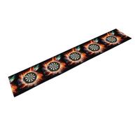 Table Runners 13.4x72.4 Inch Modern Elegant Table Runner Dart Board Dresser Runner Kitchen Dining Table Decor for Home Party Decor