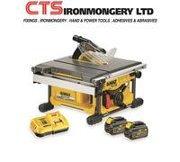 TABLE SAW 210MM DEWALT DCS7485T2-GB 54V XR FLEXVOLT