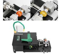 Table Saw and Jewelry Polisher, Mini Cutting and Polishing Machine for Jade, Metal, and Wood Carving, Ideal for DIY Projects
