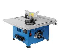 Table Saw, Bench Top Circular Saw for Woodworking, Adjustable Cut Depth, 45° Angle Cutting, Ideal for Wood, Aluminum, and Acrylic Projects