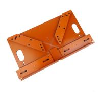 Table Saw Bottom Plate Frame Decorative Thread Cutting Guide Tool for 45 and 90 Degree Angles, Material, for Easy Installation on Various Sawing Machines