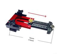 Table Saw Cutting Guide with Adjustable Limit for Woodworking, Dual Measurement Scales and Slide Design for Enhanced Stability(A)