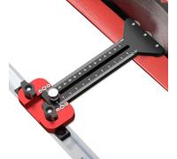 Table Saw Cutting Jig - Durable Metal Attachment, Versatile Strip Guide, Woodworking Alignment Tool, Close Adjustment Accessory, Professional Router Holder |