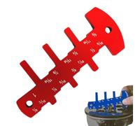 Table Saw Depth Gauge, Height Ruler for Carpenter, Leveling and Positioning Ruler | For Marking In Construction, Workshop, Office And Landscaping