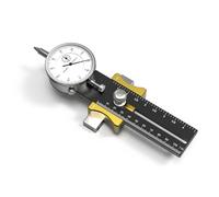 Table Saw Dial Gauge 0.01mm High Accuracy | Adjustable 130-220mm Saw Calibration Tool | Woodworking Tools for Table Saws/Band Saws/Shop Machinery