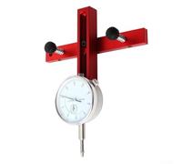 Table Saw Dial Indicator Corrector for Parallelism Alignment with 3dB Bandwidth and High Resistance up to 105°C, Made of Alum(RED (Long))