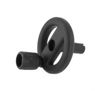 Table Saw Hand Wheel Black Replacement Part DW745 DWE7480 | Functionally equivalent, direct replacement, fits exactly on DW745, DWE7480 models