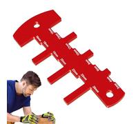 Table Saw Height Display - Smooth Processing Tool Home Measuring Ruler | Aluminium Alloy Table Saw Food | Compact Woodworker Ruler for Accurate Use of the Project for Project S
