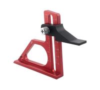 Table Saw Height Gauge - Woodworking Tool Setting Gauge with Scale | Aluminum Alloy Precision-Machined Measuring Tool for Furniture Making Carpentry Workshop