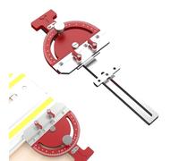 Table Saw Miter Gauge Adjustable Multi-Angle Track Saw Guide Square Right Angle Guide Angle Stop for Makita Festool DeWalt Guide Rail