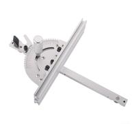 Table Saw Miter Gauge with 27 Locking Stops and Adjustable Expansion Discs for Accurate and Repeatable Angled Cuts on Multiple Saw Types (A)